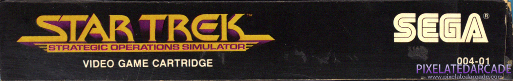 Star Trek: Strategic Operations Simulator Cover Art: Bottom Spine Star Trek: Strategic Operations Simulator Cover Art: Bottom Spine