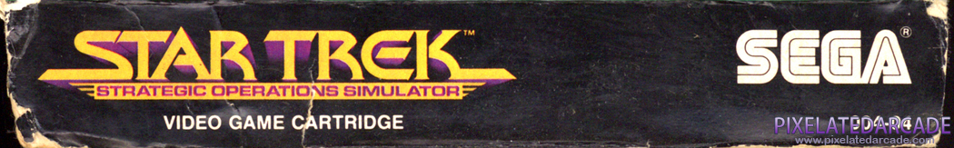 Star Trek: Strategic Operations Simulator Cover Art: Top Spine Star Trek: Strategic Operations Simulator Cover Art: Top Spine