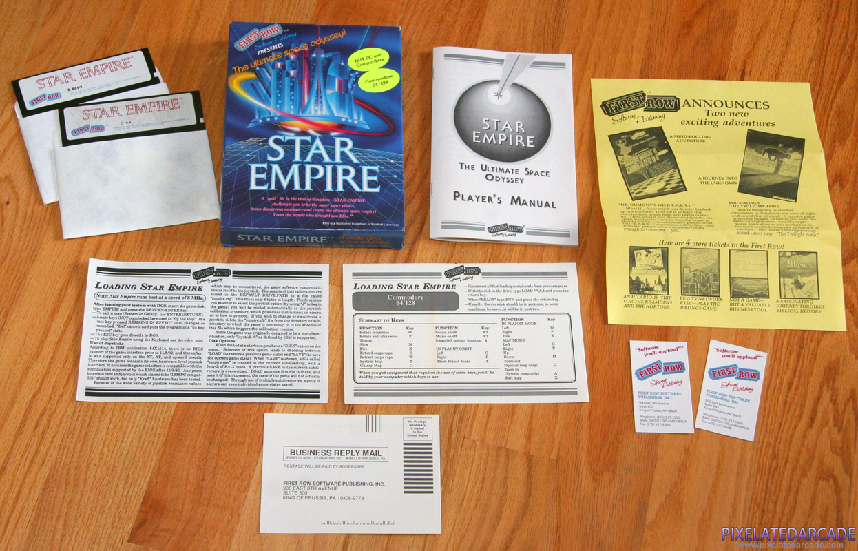 Star Empire Cover Art: Box and contents Star Empire Cover Art: Box and contents