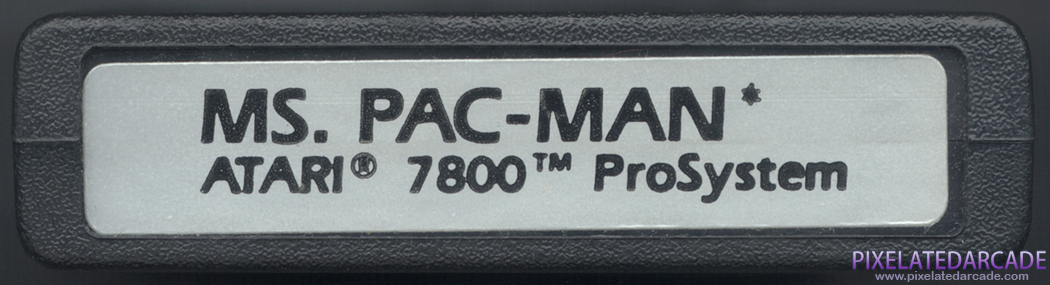 Ms. Pac-Man Cover Art: Top Ms. Pac-Man Cover Art: Top