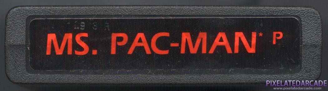 Ms. Pac-Man Cover Art: Top Ms. Pac-Man Cover Art: Top