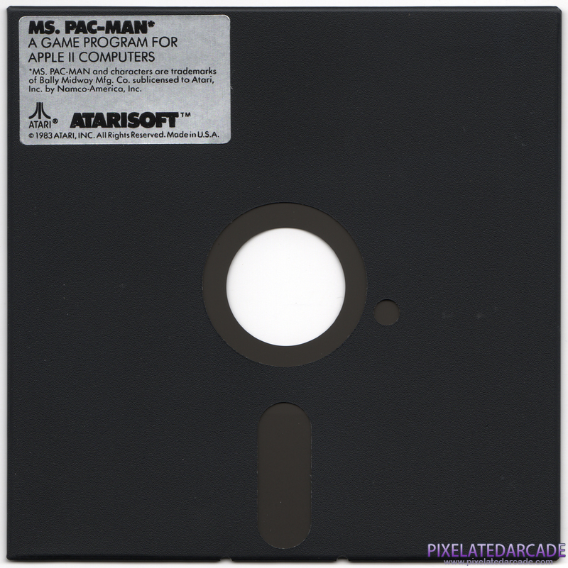 Ms. Pac-Man Cover Art: Ms. Pac-Man Cover Art: