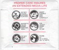 Disk Sleeve - Back