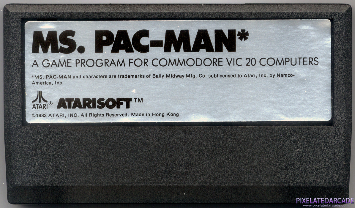 Ms. Pac-Man Cover Art: Ms. Pac-Man Cover Art: