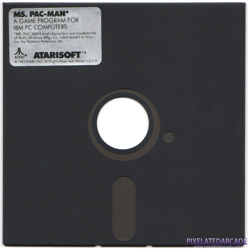 Ms. Pac-Man Cover Art: Ms. Pac-Man Cover Art: