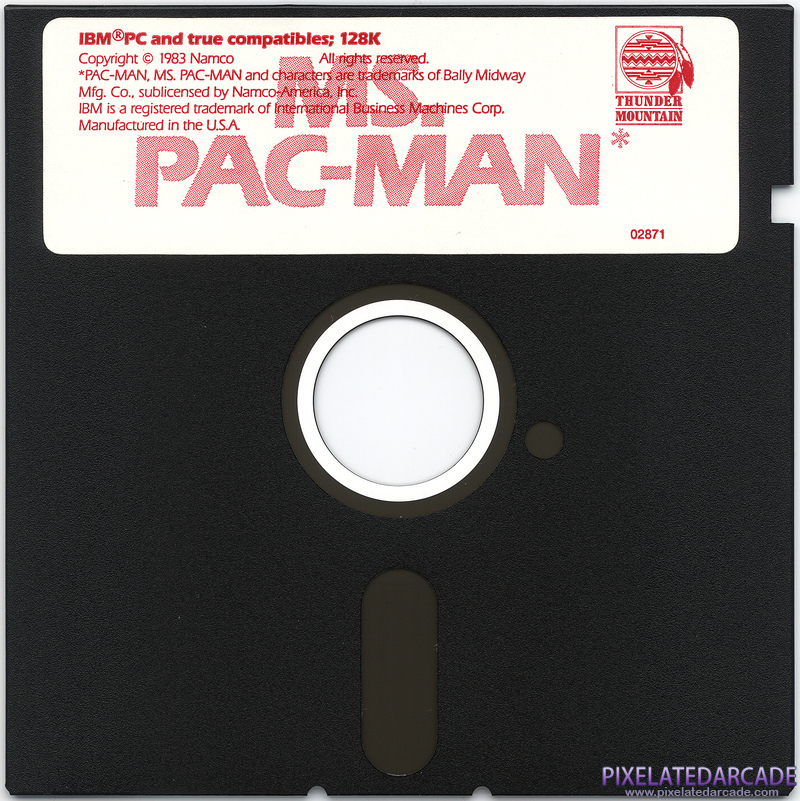 Ms. Pac-Man Cover Art: Ms. Pac-Man Cover Art: