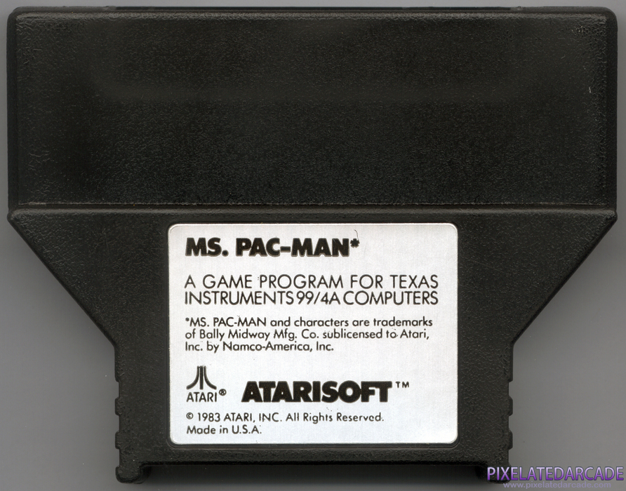 Ms. Pac-Man Cover Art: Ms. Pac-Man Cover Art: