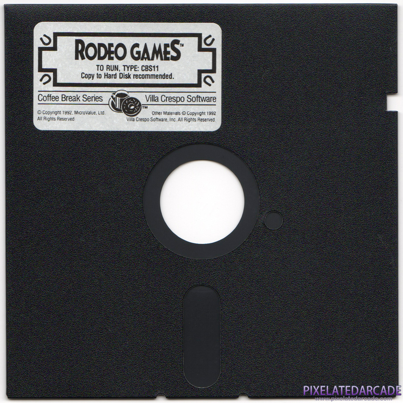 Rodeo Games Cover Art: Rodeo Games Cover Art: