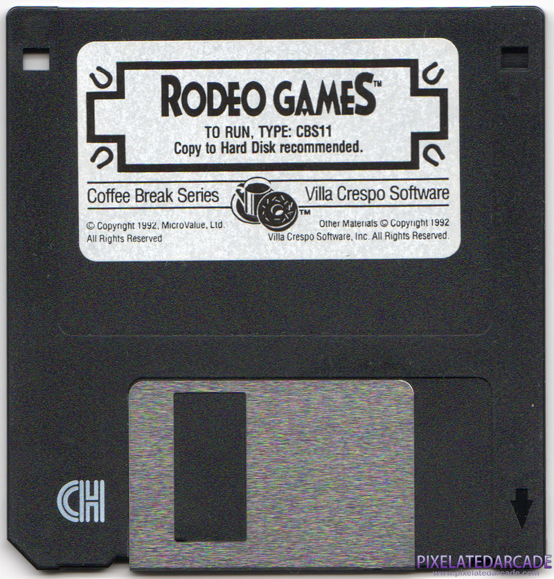 Rodeo Games Cover Art: Rodeo Games Cover Art: