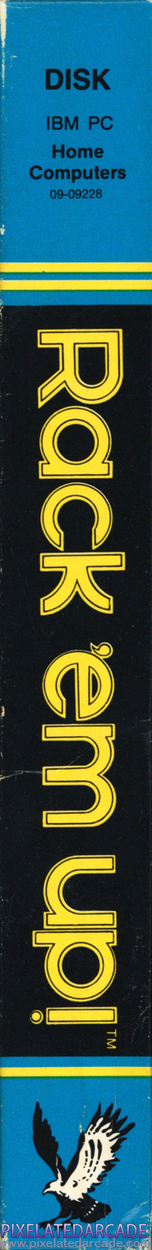 Rack 'em Up Cover Art: Left Spine Rack 'em Up Cover Art: Left Spine
