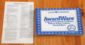 Photo - AwardWare instruction manual