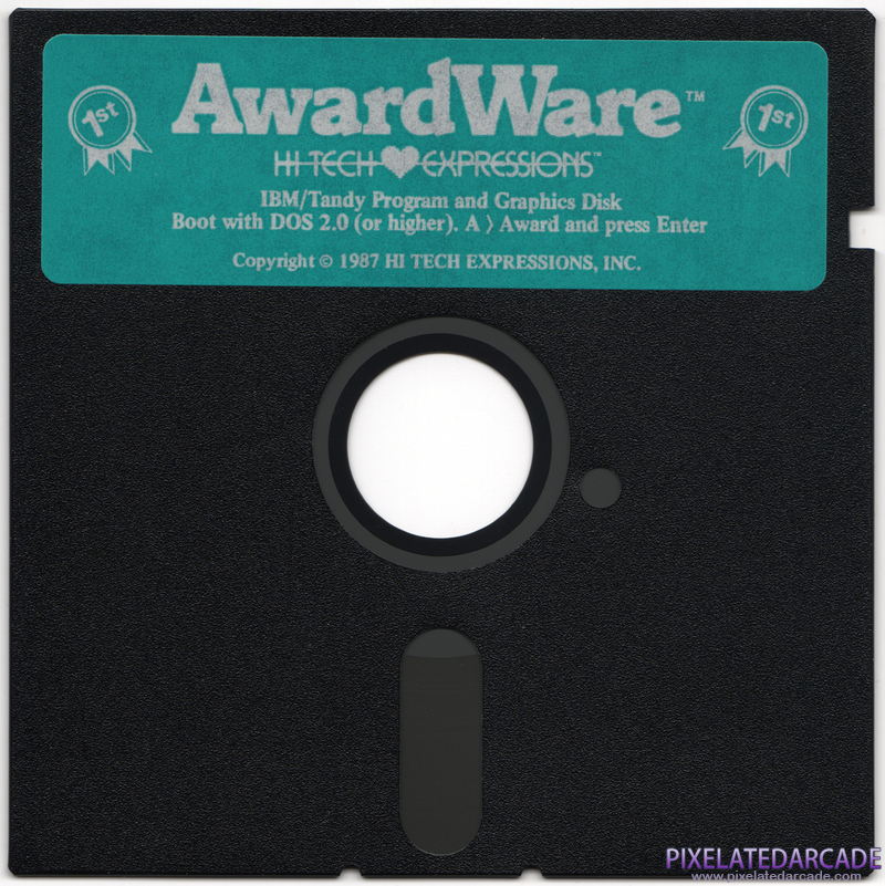 AwardWare Cover Art: IBM disk