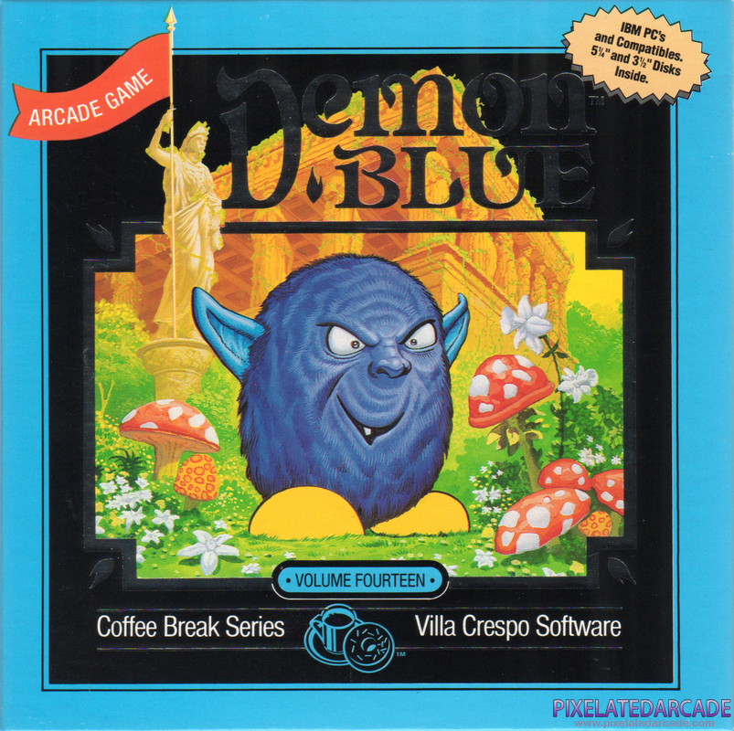 Demon Blue Cover Art: Demon Blue Cover Art: