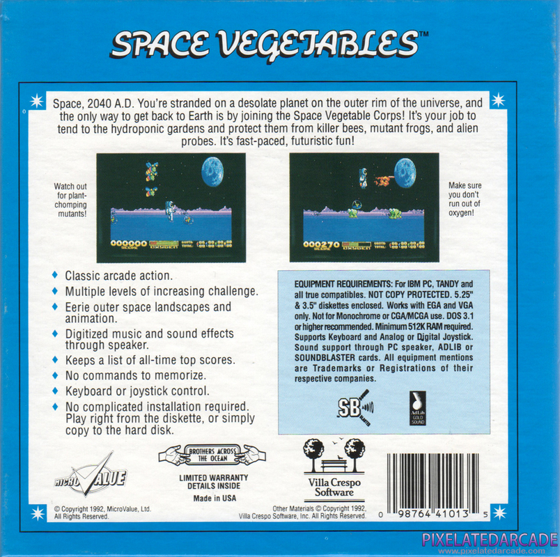 Space Vegetables Cover Art: Space Vegetables Cover Art: