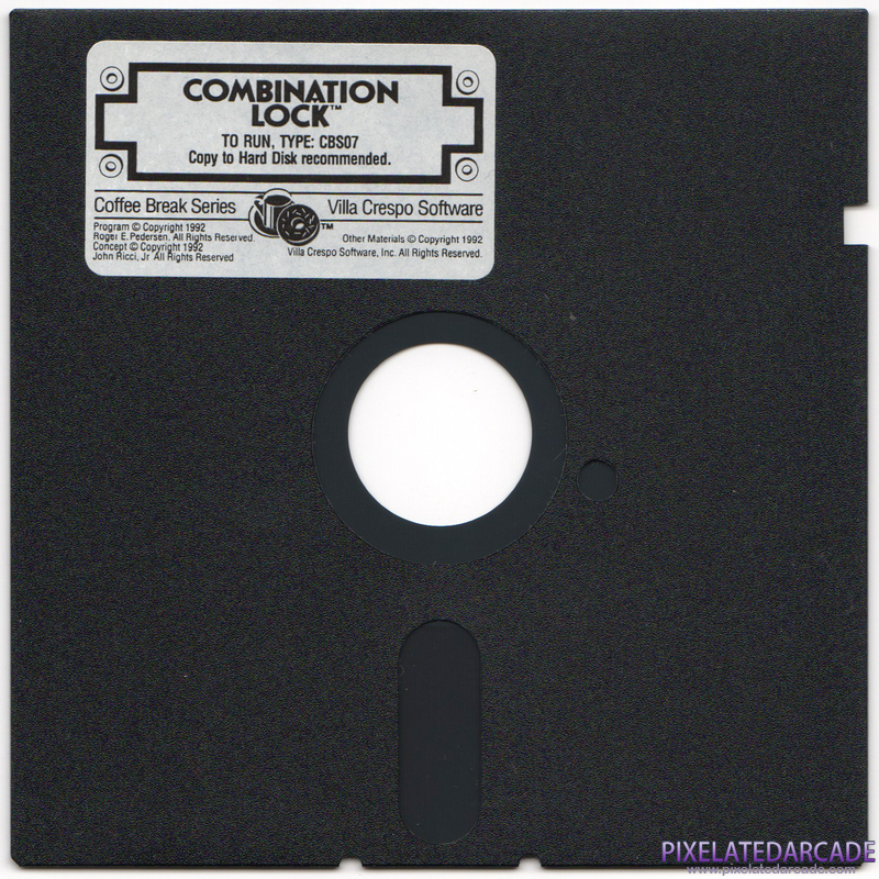 Combination Lock Cover Art: Combination Lock Cover Art:
