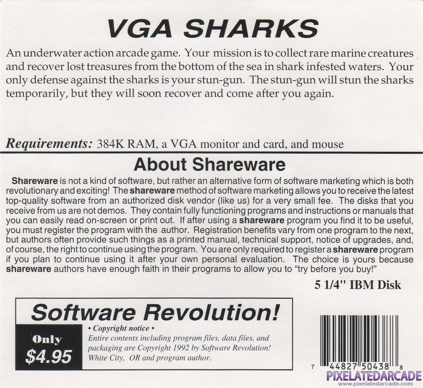 VGA Sharks Cover Art: VGA Sharks Cover Art: