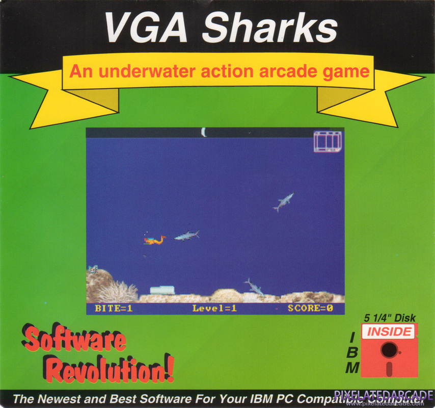 VGA Sharks Cover Art: VGA Sharks Cover Art: