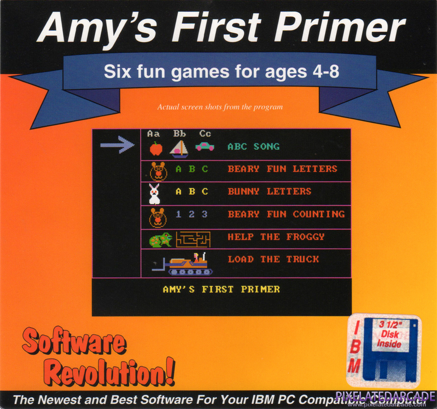 Amy's First Primer Cover Art: Amy's First Primer Cover Art: