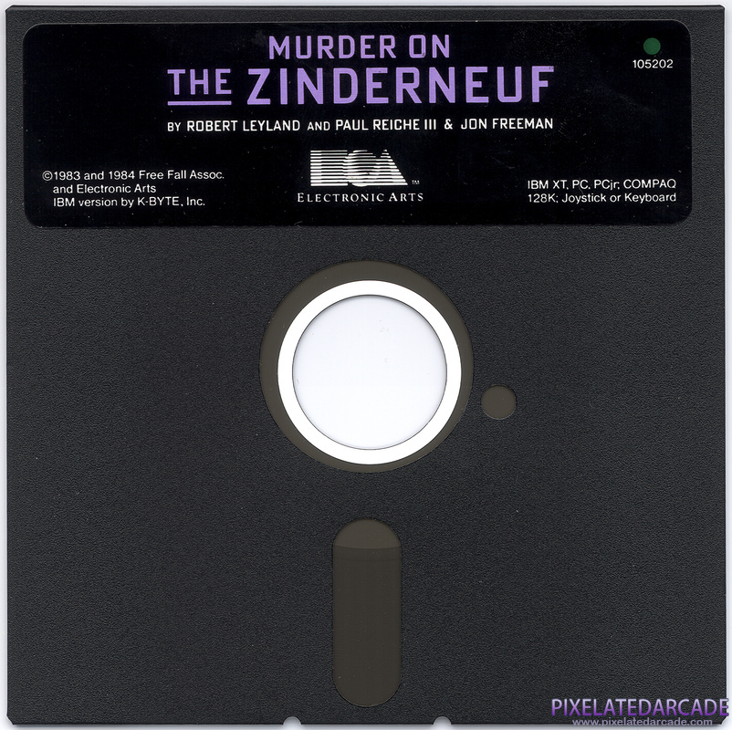 Murder on the Zinderneuf Cover Art: 