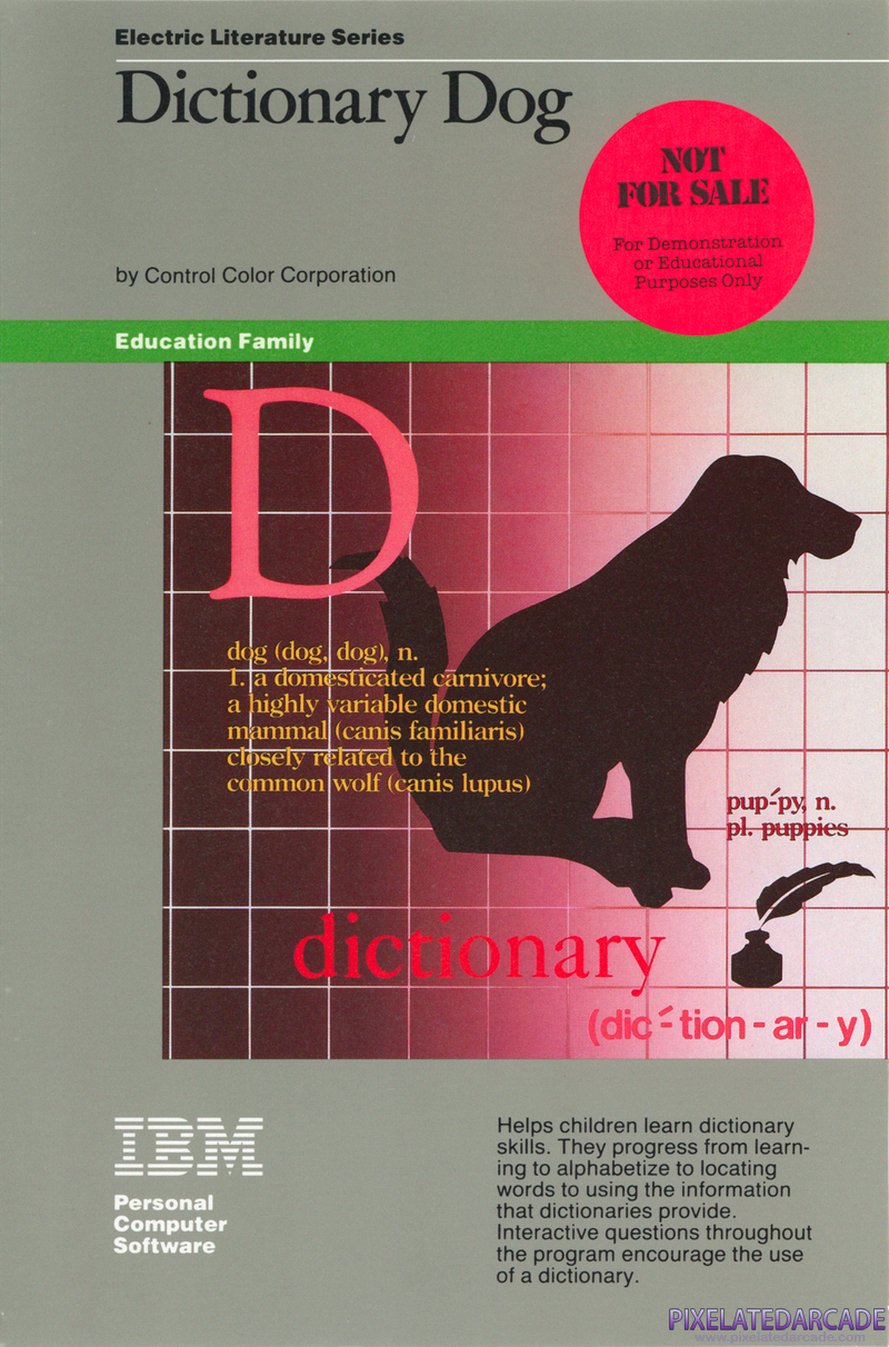 Dictionary Dog Cover Art: Dictionary Dog Cover Art:
