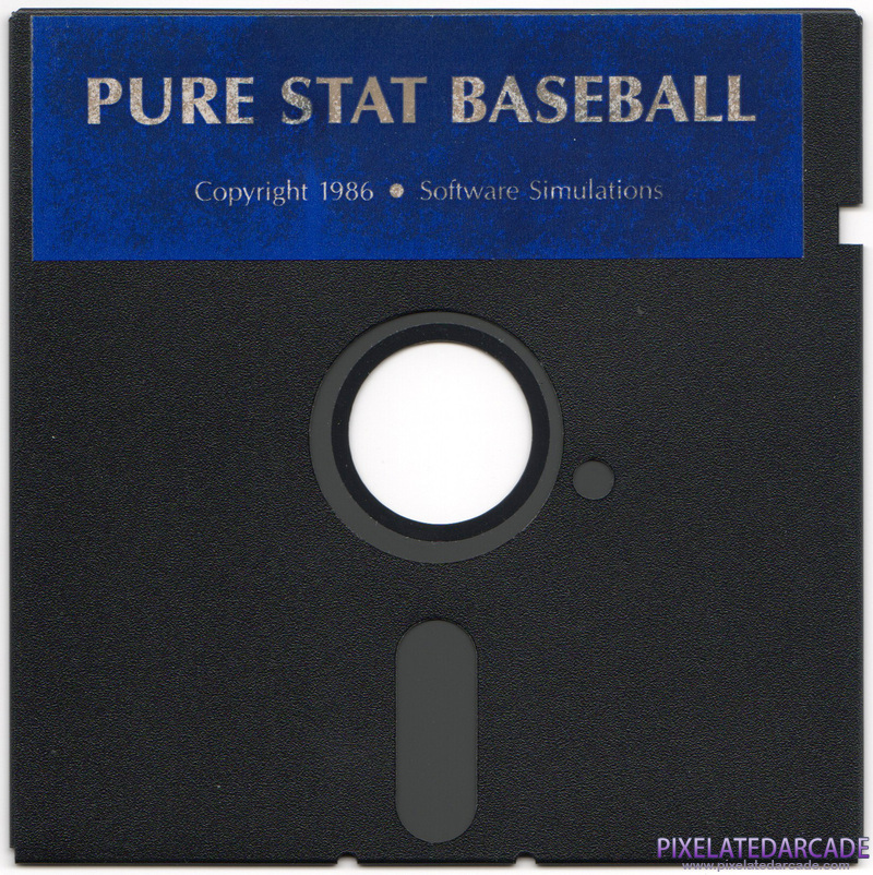 Pure-Stat Baseball Cover Art: Disk 1 of 2 Pure-Stat Baseball Cover Art: Disk 1 of 2