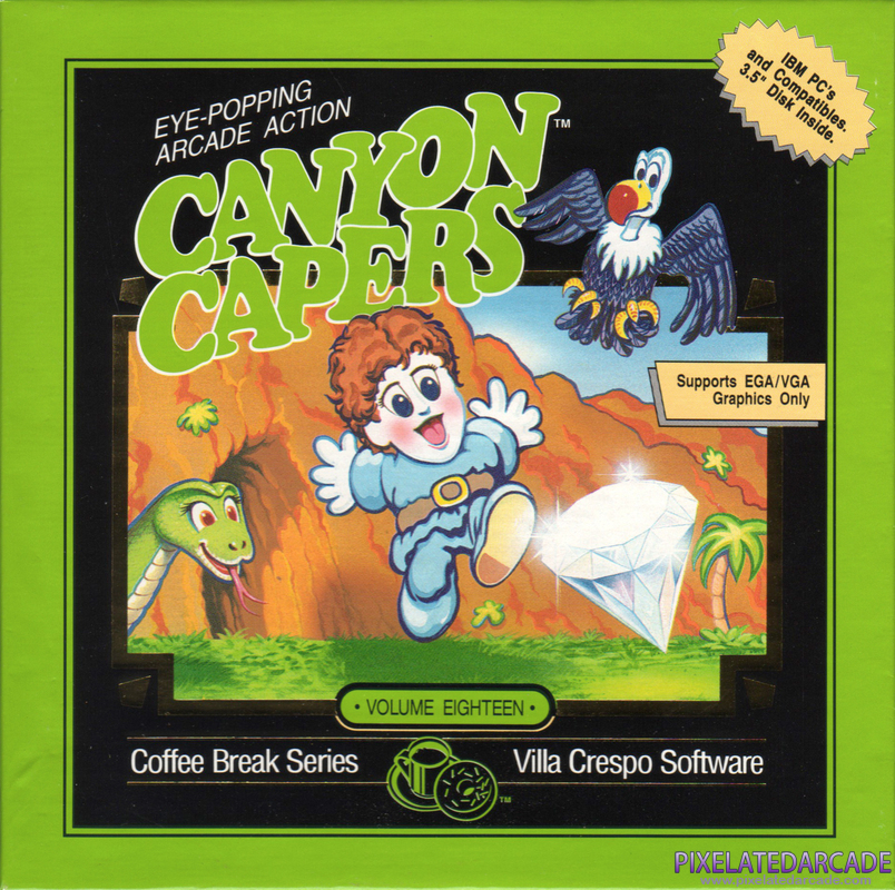 Canyon Capers Cover Art: 