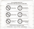 Disk Sleeve - Back