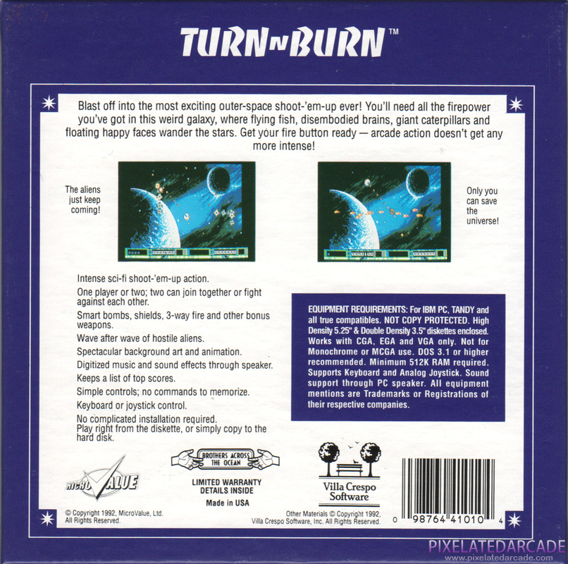 Turn n Burn Cover Art: Turn n Burn Cover Art: