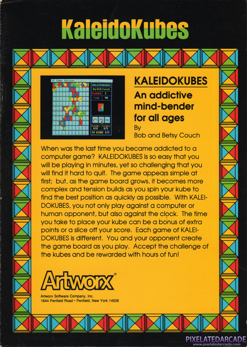 KaleidoKubes Cover Art: KaleidoKubes Cover Art: