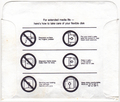 Disk Sleeve - Back