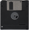 Media (3.5" Disk) - Disk 1 of 4 - Back
