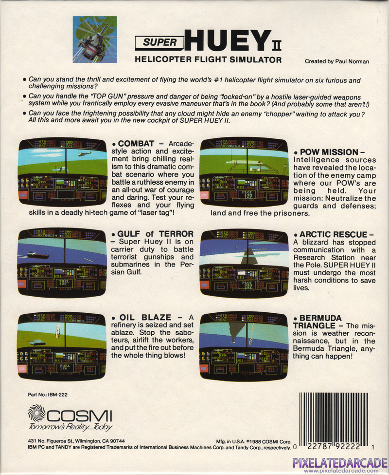 Super Huey II Cover Art: Super Huey II Cover Art: