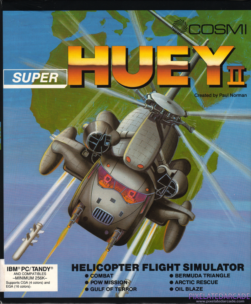 Super Huey II Cover Art: Super Huey II Cover Art: