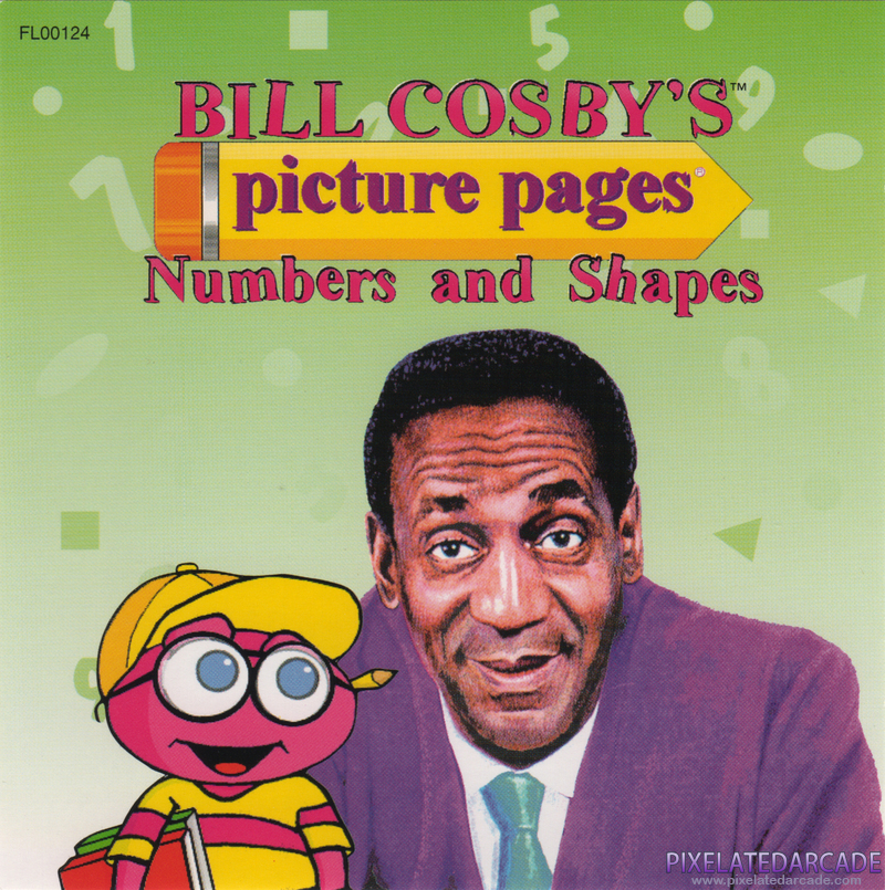 Bill Cosby's Picture Pages: Numbers and Shapes Cover Art: Front