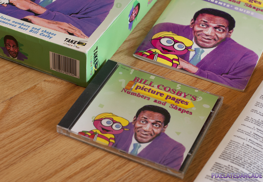 Bill Cosby's Picture Pages: Numbers and Shapes Cover Art: 