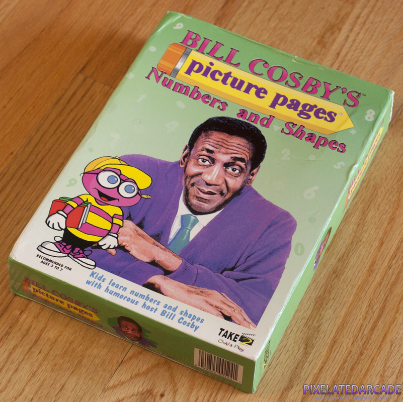 Bill Cosby's Picture Pages: Numbers and Shapes Cover Art: Bill Cosby's Picture Pages: Numbers and Shapes Cover Art:
