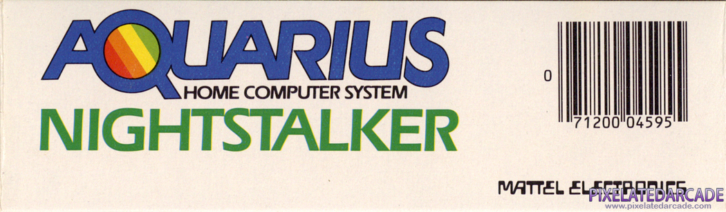 Night Stalker Cover Art: Top Spine