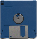 Media (3.5" Disk) - Disk 1 of 5 - Back