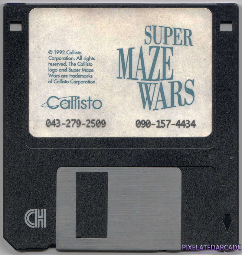 Super Maze Wars Cover Art: Super Maze Wars Cover Art: