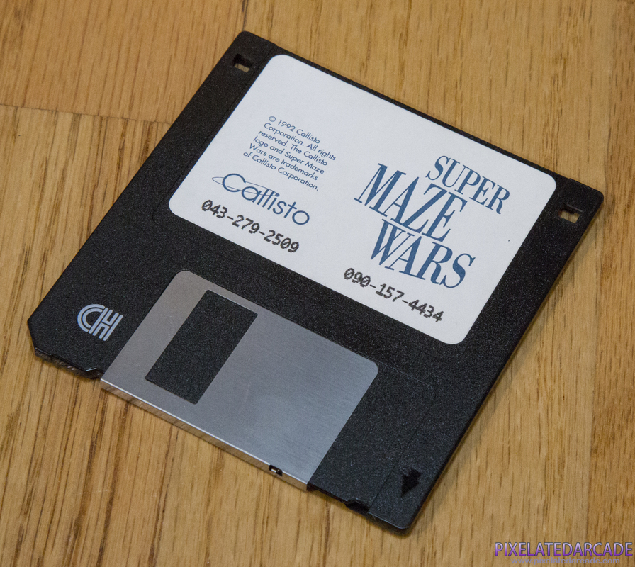 Super Maze Wars Cover Art: Super Maze Wars Cover Art: