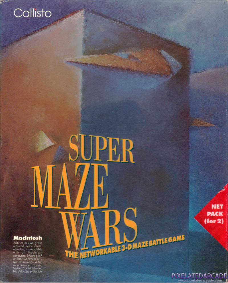 Super Maze Wars Cover Art: Super Maze Wars Cover Art: