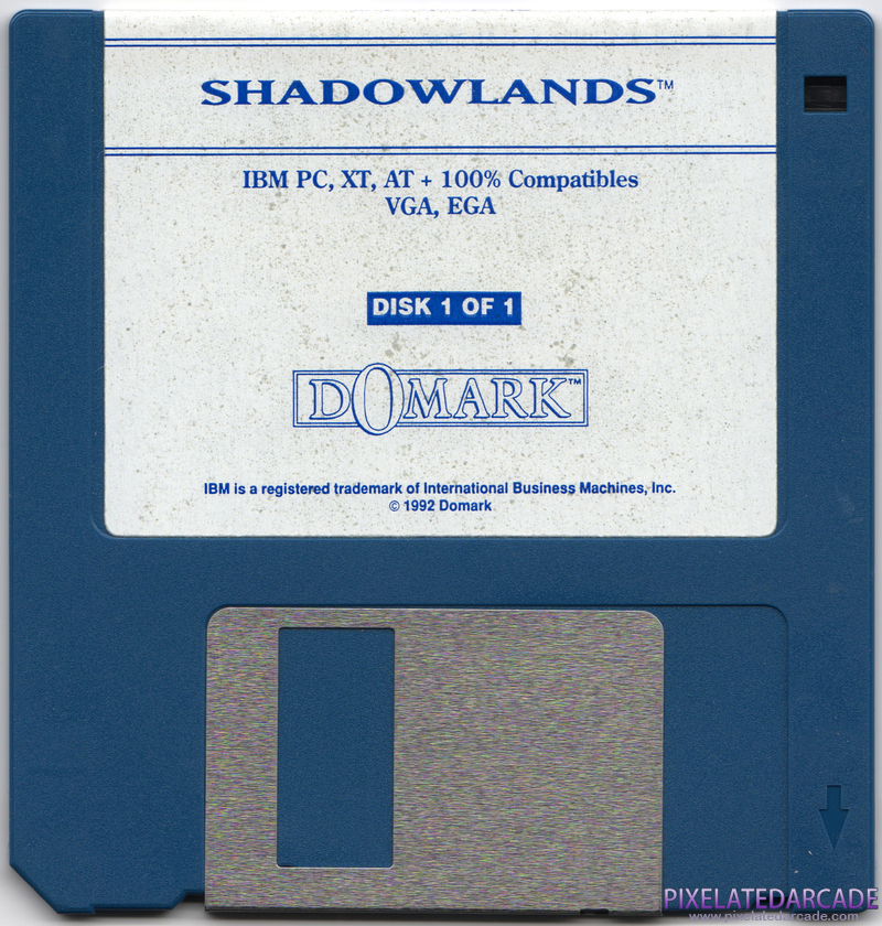 Shadowlands Cover Art: Disk 1 of 1 - Front