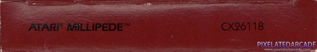 Millipede Cover Art: Top Spine Millipede Cover Art: Top Spine