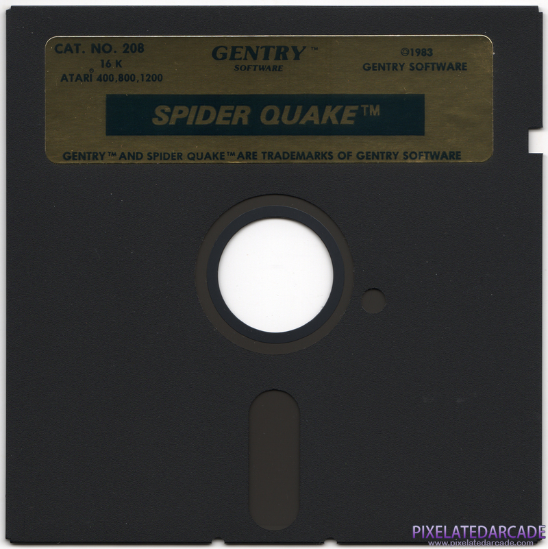 Spider Quake Cover Art: Front Spider Quake Cover Art: Front