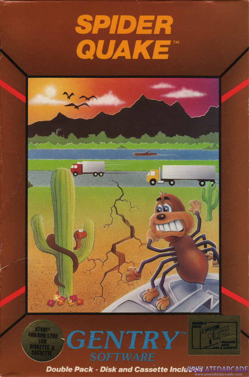 Spider Quake Cover Art: Spider Quake Cover Art: