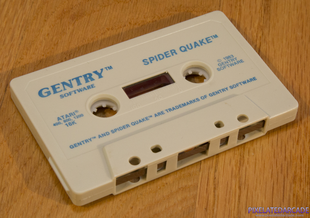 Spider Quake Cover Art: Cassette Spider Quake Cover Art: Cassette