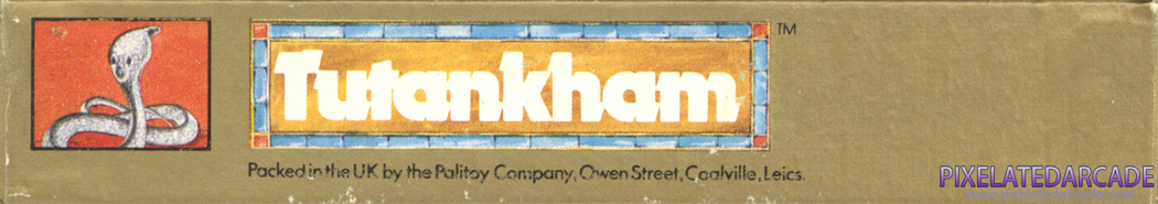 Tutankham Cover Art: Bottom Spine Tutankham Cover Art: Bottom Spine
