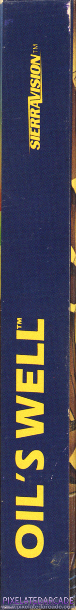 Oil's Well Cover Art: Right Spine Oil's Well Cover Art: Right Spine