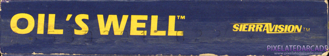 Oil's Well Cover Art: Bottom Spine Oil's Well Cover Art: Bottom Spine
