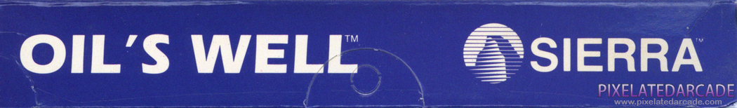 Oil's Well Cover Art: Top Spine Oil's Well Cover Art: Top Spine